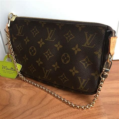 louis vuitton with chain straps|authentic louis vuitton strap.